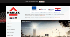 Desktop Screenshot of marlex.hr